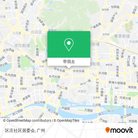 区庄社区居委会地图