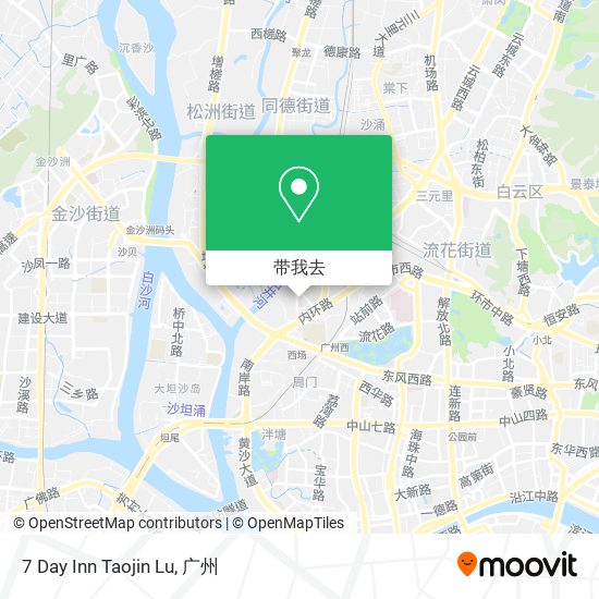 7 Day Inn Taojin Lu地图