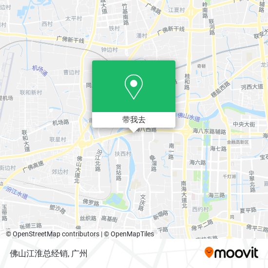 佛山江淮总经销地图