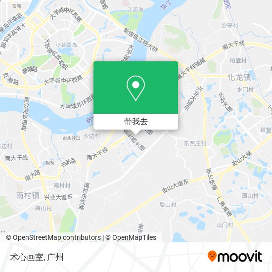 术心画室地图