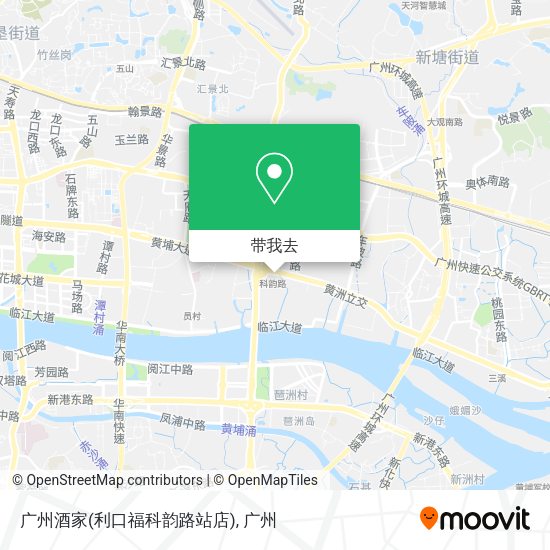 广州酒家(利口福科韵路站店)地图