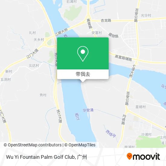 Wu Yi Fountain Palm Golf Club地图