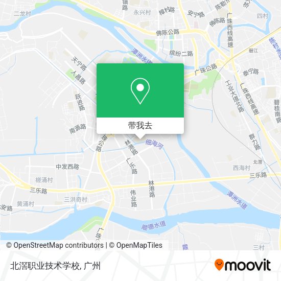 北滘职业技术学校地图