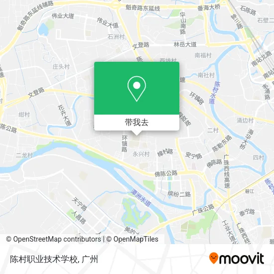 陈村职业技术学校地图