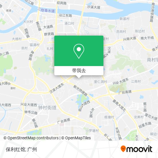 保利红馆地图