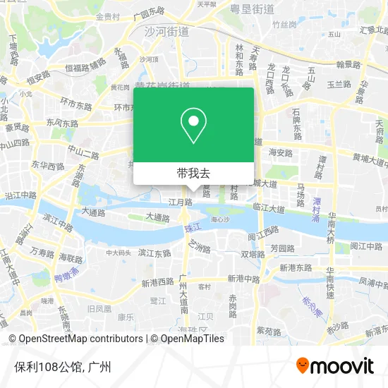 保利108公馆地图