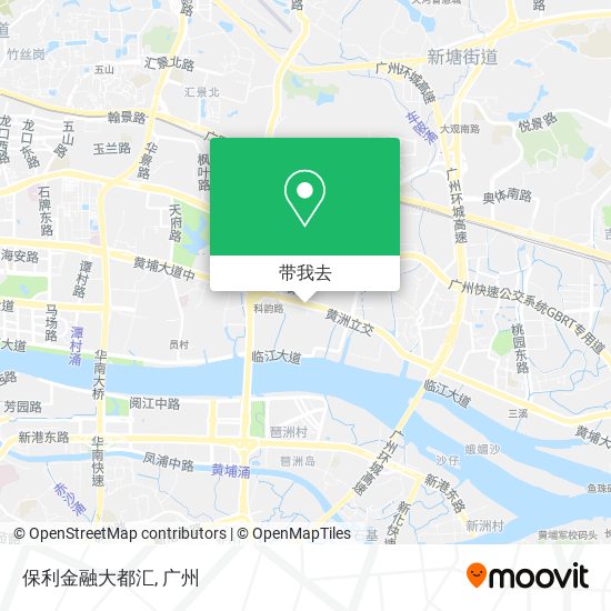 保利金融大都汇地图