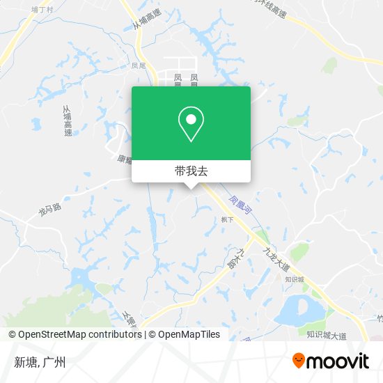 新塘地图