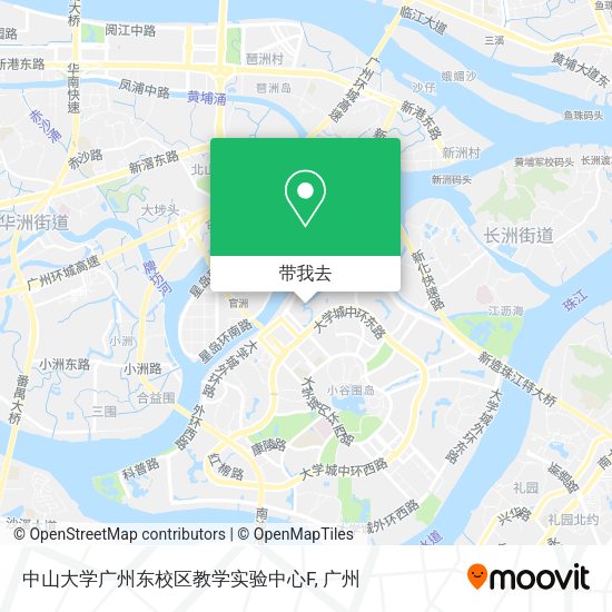 中山大学广州东校区教学实验中心F地图