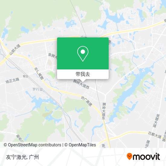友宁激光地图