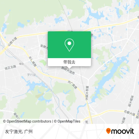 友宁激光地图