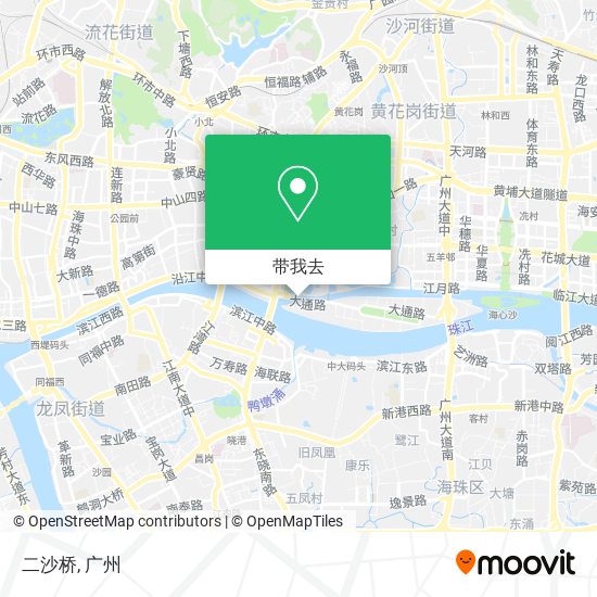 二沙桥地图