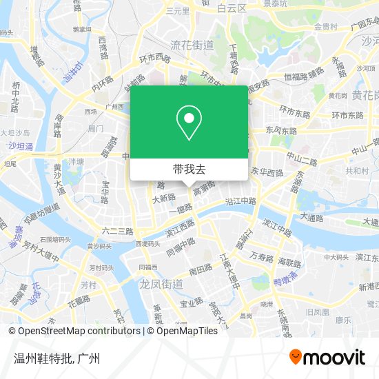 温州鞋特批地图