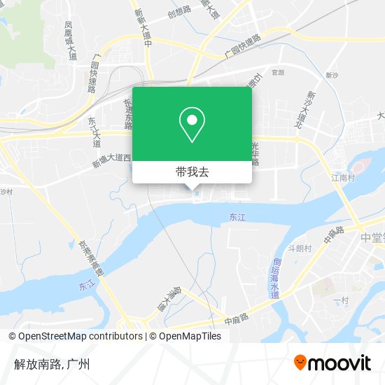 解放南路地图