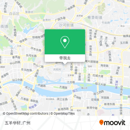 五羊华轩地图