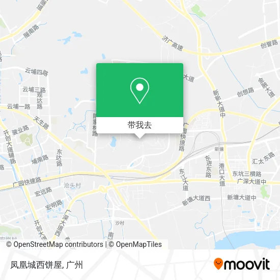 凤凰城西饼屋地图