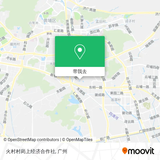 火村村岗上经济合作社地图