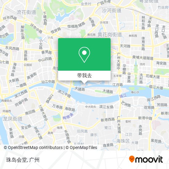 珠岛会堂地图