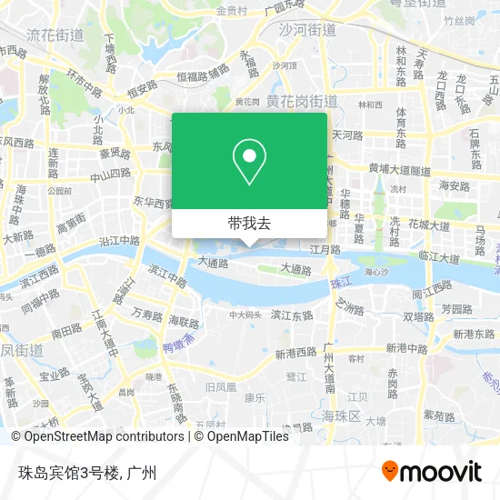 珠岛宾馆3号楼地图