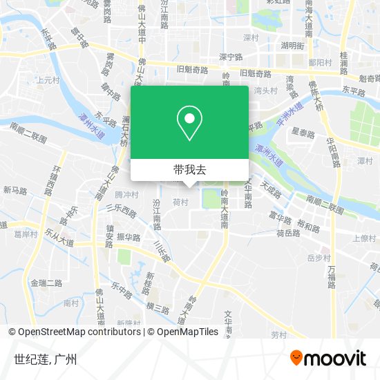 世纪莲地图
