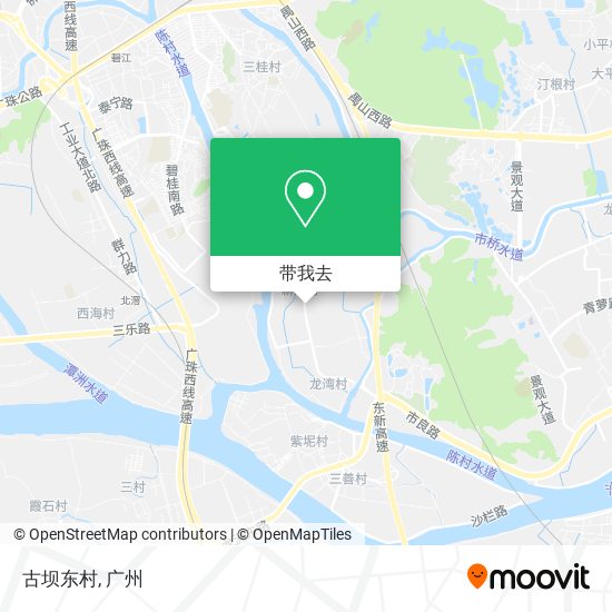 古坝东村地图