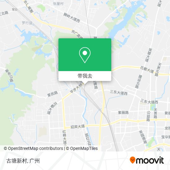 古塘新村地图