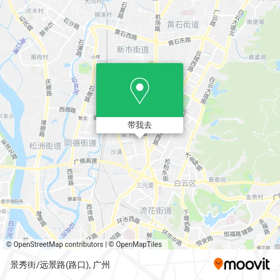 景秀街/远景路(路口)地图