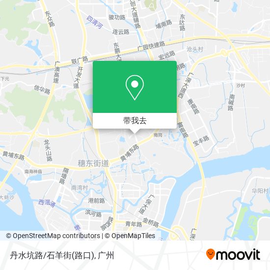 丹水坑路/石羊街(路口)地图