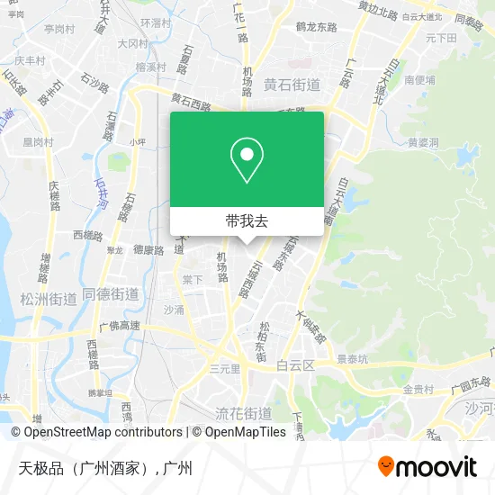 天极品（广州酒家）地图