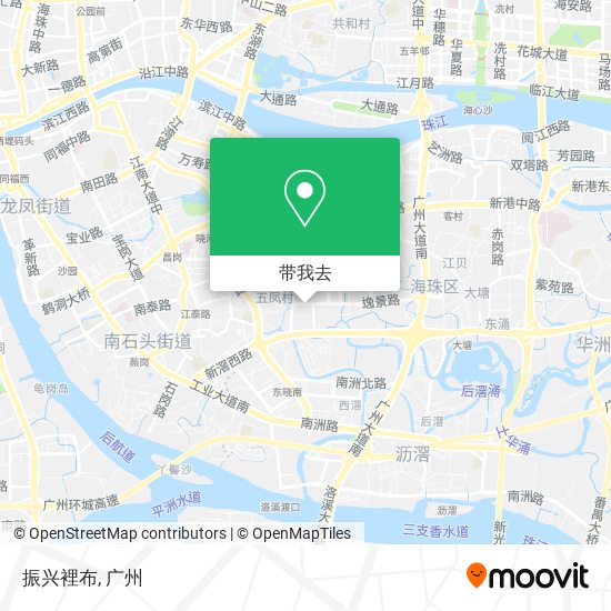振兴裡布地图
