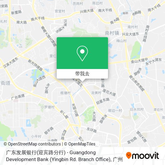 广东发展银行(迎宾路分行) - Guangdong Development Bank (Yingbin Rd. Branch Office)地图