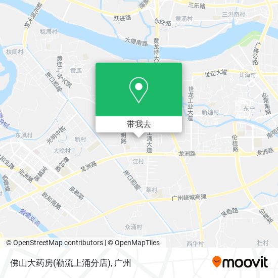 佛山大药房(勒流上涌分店)地图