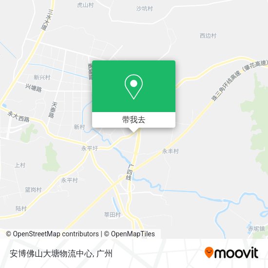 安博佛山大塘物流中心地图