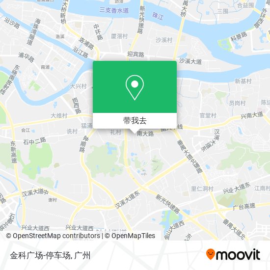 金科广场-停车场地图