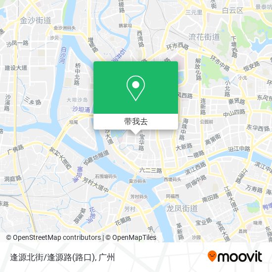 逢源北街/逢源路(路口)地图