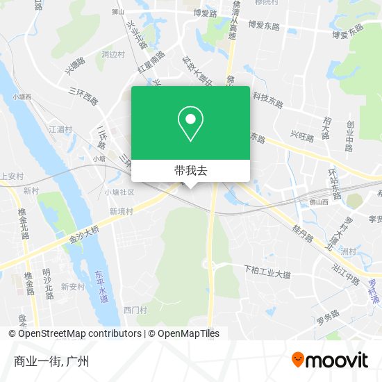 商业一街地图