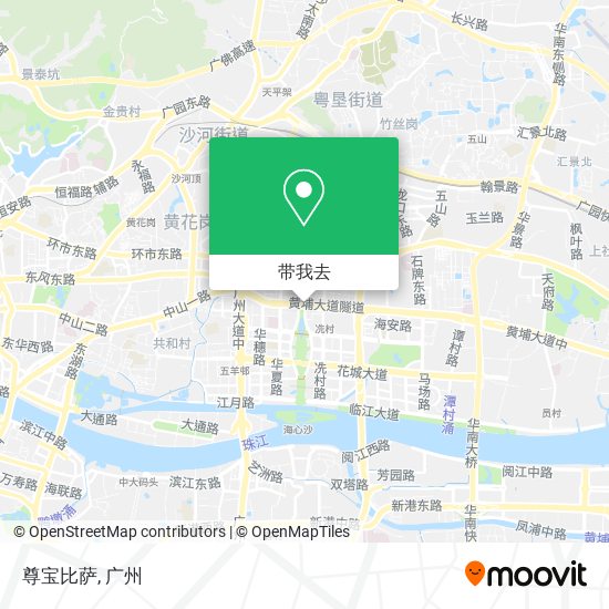尊宝比萨地图