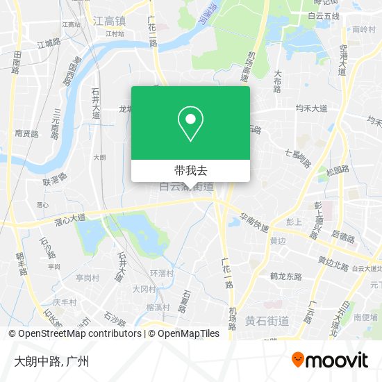 大朗中路地图