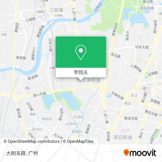 大朗东路地图