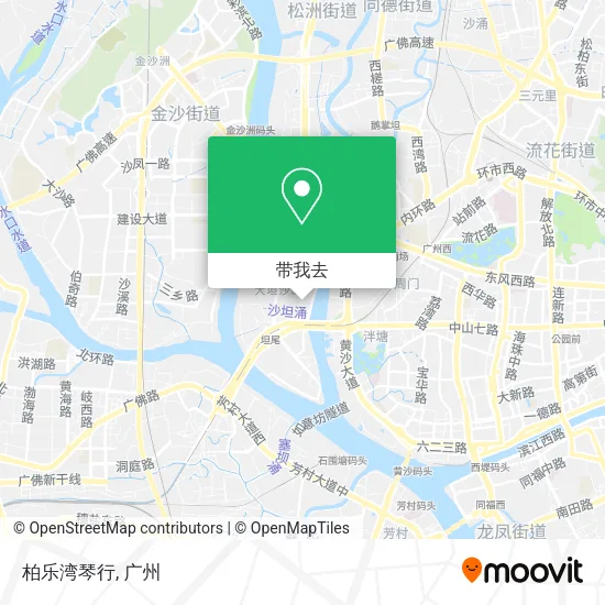 柏乐湾琴行地图