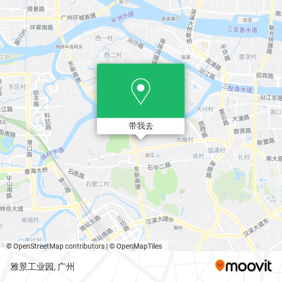 雅景工业园地图