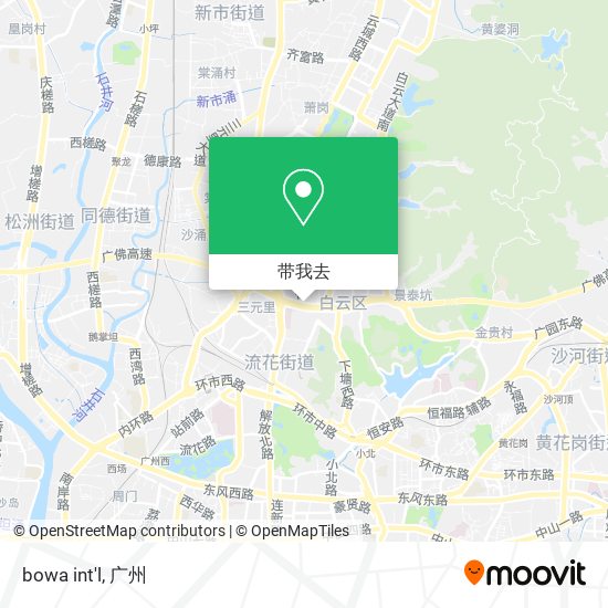 bowa int'l地图