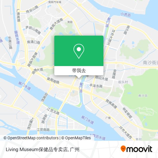 Living Museum保健品专卖店地图