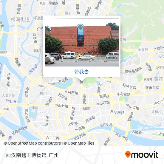 西汉南越王博物馆地图