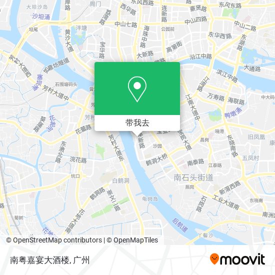 南粤嘉宴大酒楼地图