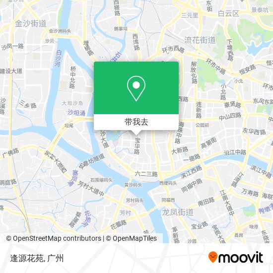 逢源花苑地图