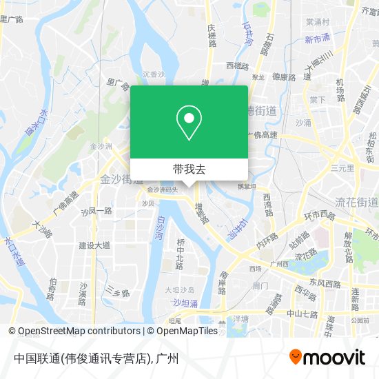 中国联通(伟俊通讯专营店)地图