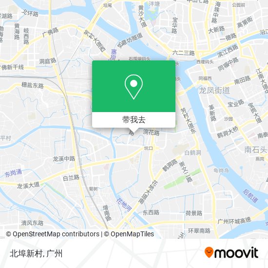 北埠新村地图