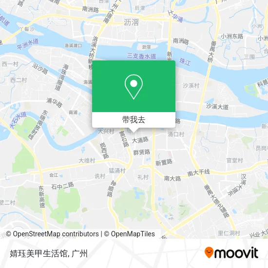 婧珏美甲生活馆地图