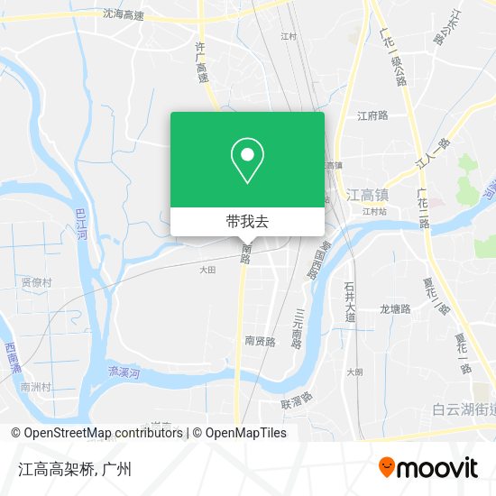 江高高架桥地图